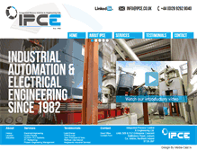 Tablet Screenshot of ipce.co.uk